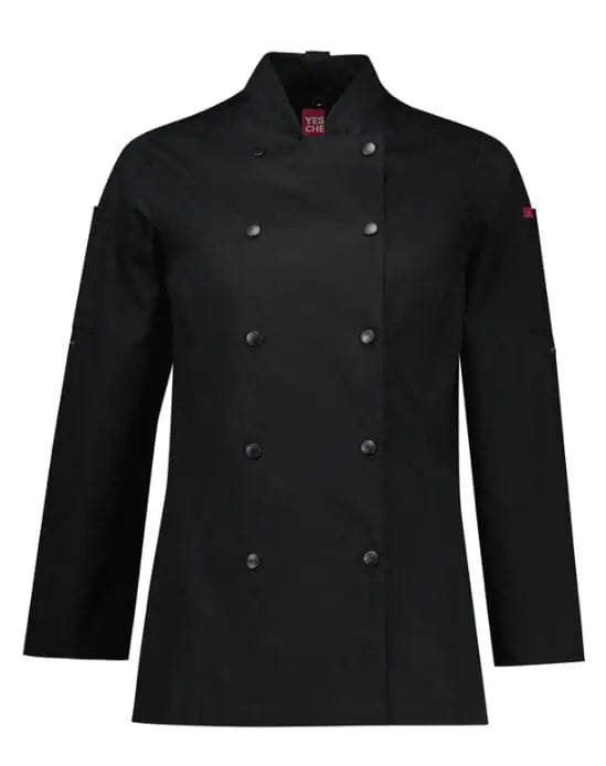 Biz Collection Women's Gusto Long Sleeve Chef Jacket CH430LL - City Workwear